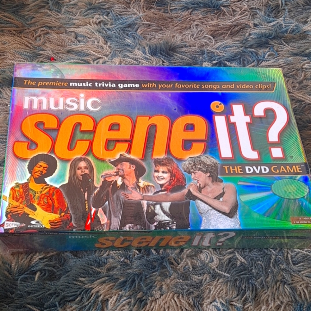 Vintage Family and Friends Music Trivia Game